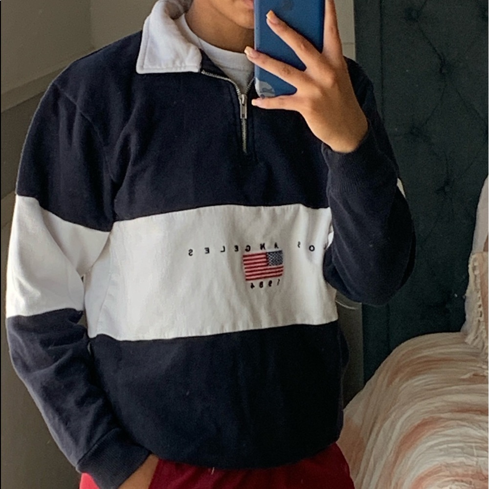 Brandy Melville quarter zip